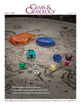 Gems & Gemology, Spring 2026, Vol. 62, No. 1 Gems & Gemology, Spring 2026, Vol. 62, No. 1