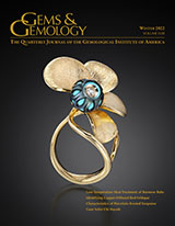 Gems & Gemology, Winter 2022, Vol. 58, No. 4 Gems & Gemology, Winter 2022, Vol. 58, No. 4