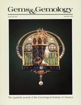 Gems & Gemology,Winter 1986, Vol. 22, No. 4 Gems & Gemology,Winter 1986, Vol. 22, No. 4