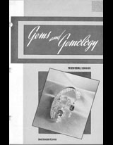 Gems & Gemology, winter 1964, Vol. 11, No. 8 Gems & Gemology, winter 1964, Vol. 11, No. 8