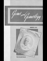 Gems & Gemology, Spring 1955, Vol. 8, No. 5 Gems & Gemology, Spring 1955, Vol. 8, No. 5