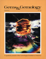 Gems & Gemology, Fall 1981, Vol. 17, No. 3 Gems & Gemology, Fall 1981, Vol. 17, No. 3