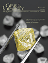 Gems & Gemology, Winter 2014, Vol. 50, No. 4 Gems & Gemology, Winter 2014, Vol. 50, No. 4