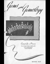 Gems & Gemology, Winter 1947, Vol. 5, No. 12 Gems & Gemology, Winter 1947, Vol. 5, No. 12