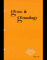 Gems & Gemology, Fall 1967, Vol. 12, No. 7 Gems & Gemology, Fall 1967, Vol. 12, No. 7