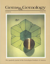 Gems & Gemology, Summer 1982, Vol. 18, No. 2 Gems & Gemology, Summer 1982, Vol. 18, No. 2