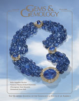 Gems & Gemology, Winter 2009, Volume 45, No. 4 Gems & Gemology, Winter 2009, Volume 45, No. 4