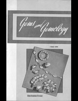 Gems & Gemology, Fall 1950, Vol. 6, No. 11 Gems & Gemology, Fall 1950, Vol. 6, No. 11