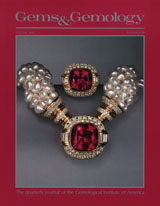 Gems & Gemology, Winter 1988, Vol. 24, No. 4 Gems & Gemology, Winter 1988, Vol. 24, No. 4