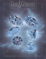 Gems & Gemology, Winter 1998, Vol. 34, No. 4 Gems & Gemology, Winter 1998, Vol. 34, No. 4
