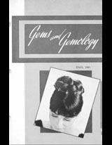 Gems & Gemology, Fall 1965, Vol. 11, No. 11 Gems & Gemology, Fall 1965, Vol. 11, No. 11