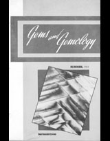 Gems & Gemology, summer 1964, Vol. 11, No. 6 Gems & Gemology, summer 1964, Vol. 11, No. 6