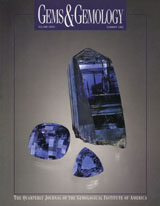 Gems & Gemology, Summer 1992, Volume 28, No. 2 Gems & Gemology, Summer 1992, Volume 28, No. 2