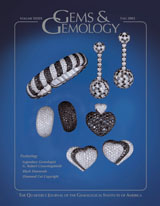Gems & Gemology, Fall 2003, Volume 39, No. 3 Gems & Gemology, Fall 2003, Volume 39, No. 3