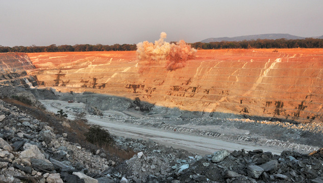 A Massive Pit Mine A Massive Pit Mine