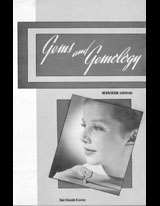 Gems & Gemology, Winter 1959, Vol. 9, No. 12 Gems & Gemology, Winter 1959, Vol. 9, No. 12