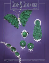 Gems & Gemology, Spring 2000, Volume 36, No. 1 Gems & Gemology, Spring 2000, Volume 36, No. 1
