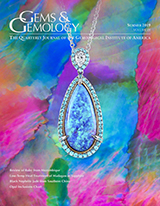 Gems & Gemology, Summer 2019, Vol. 55, No. 2 Gems & Gemology, Summer 2019, Vol. 55, No. 2