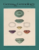 Gems & Gemology, Spring 1989, Vol. 25, No. 1 Gems & Gemology, Spring 1989, Vol. 25, No. 1