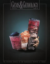 Gems & Gemology, Spring 1997, Vol. 33, No. 1 Gems & Gemology, Spring 1997, Vol. 33, No. 1