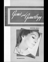 Gems & Gemology, Winter 1960, Vol. 10, No. 4 Gems & Gemology, Winter 1960, Vol. 10, No. 4