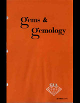 Gems & Gemology, Summer 1977, Vol. 15, No. 10 Gems & Gemology, Summer 1977, Vol. 15, No. 10