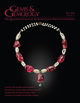 Gems & Gemology, Fall 2019, Vol. 55, No. 3 Gems & Gemology, Fall 2019, Vol. 55, No. 3