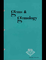 Gems & Gemology, Winter 1974, Vol. 14, No. 12 Gems & Gemology, Winter 1974, Vol. 14, No. 12