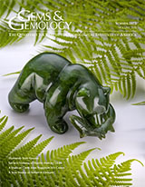 Gems & Gemology, Summer 2022, Vol. 58, No. 2 Gems & Gemology, Summer 2022, Vol. 58, No. 2
