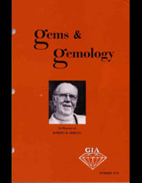 Gems & Gemology, Summer 1978, Vol. 16, No. 2 Gems & Gemology, Summer 1978, Vol. 16, No. 2