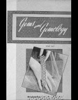 Gems & Gemology, Fall 1957, Vol. 9, No. 3 Gems & Gemology, Fall 1957, Vol. 9, No. 3