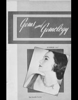 Gems & Gemology, Summer 1957, Vol. 9, No. 2 Gems & Gemology, Summer 1957, Vol. 9, No. 2