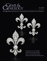 Gems & Gemology, Fall 2020, Vol. 56, No. 3 Gems & Gemology, Fall 2020, Vol. 56, No. 3