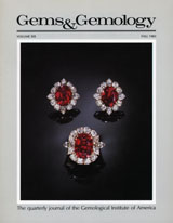 Gems & Gemology, Fall 1983, Vol. 19, No. 3 Gems & Gemology, Fall 1983, Vol. 19, No. 3