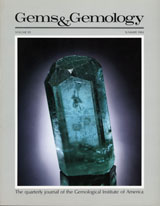 Gems & Gemology, Summer 1984, Vol. 20, No. 2 Gems & Gemology, Summer 1984, Vol. 20, No. 2