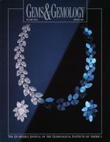 Gems & Gemology, Winter 1997, Vol. 33, No. 4 Gems & Gemology, Winter 1997, Vol. 33, No. 4