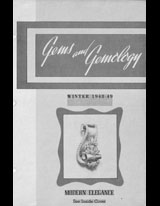 Gems & Gemology, Winter 1948, Vol. 6, No. 4 Gems & Gemology, Winter 1948, Vol. 6, No. 4