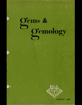 Gems & Gemology, Spring 1968, Vol. 12, No. 9 Gems & Gemology, Spring 1968, Vol. 12, No. 9
