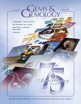 Gems & Gemology, Summer 2009, Vol. 45, No. 2 Gems & Gemology, Summer 2009, Vol. 45, No. 2