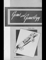 Gems & Gemology, Fall 1953, Vol. 7, No. 11 Gems & Gemology, Fall 1953, Vol. 7, No. 11