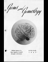 Gems & Gemology, Spring 1947, Vol. 5, No. 9 Gems & Gemology, Spring 1947, Vol. 5, No. 9