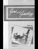 Gems & Gemology, Spring 1961, Vol. 10, No. 5 Gems & Gemology, Spring 1961, Vol. 10, No. 5