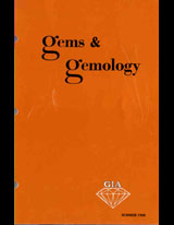 Gems & Gemology, Summer 1980, Vol. 16, No. 10 Gems & Gemology, Summer 1980, Vol. 16, No. 10