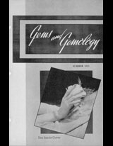 Gems & Gemology, Summer 1953, Vol. 7, No. 10 Gems & Gemology, Summer 1953, Vol. 7, No. 10