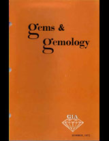 Gems & Gemology, Summer 1972, Vol. 14, No. 2 Gems & Gemology, Summer 1972, Vol. 14, No. 2