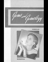 Gems & Gemology, Summer 1959, Vol. 9, No. 10 Gems & Gemology, Summer 1959, Vol. 9, No. 10