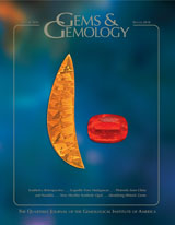 Gems & Gemology, Winter 2010, Volume 46, No. 4 Gems & Gemology, Winter 2010, Volume 46, No. 4