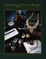 Gems & Gemology, Fall 1988, Vol. 24, No. 3 Gems & Gemology, Fall 1988, Vol. 24, No. 3