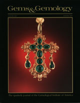 Gems & Gemology, Winter 1989, Vol. 25, No. 4 Gems & Gemology, Winter 1989, Vol. 25, No. 4