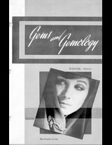 Gems & Gemology, fall 1962, Vol. 10, No. 11 Gems & Gemology, fall 1962, Vol. 10, No. 11